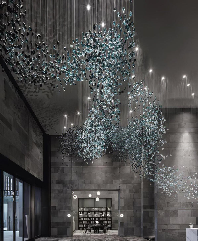 Crystal Stone Chandelier