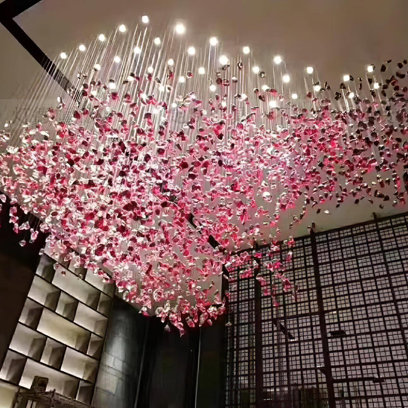 Crystal Stone Chandelier