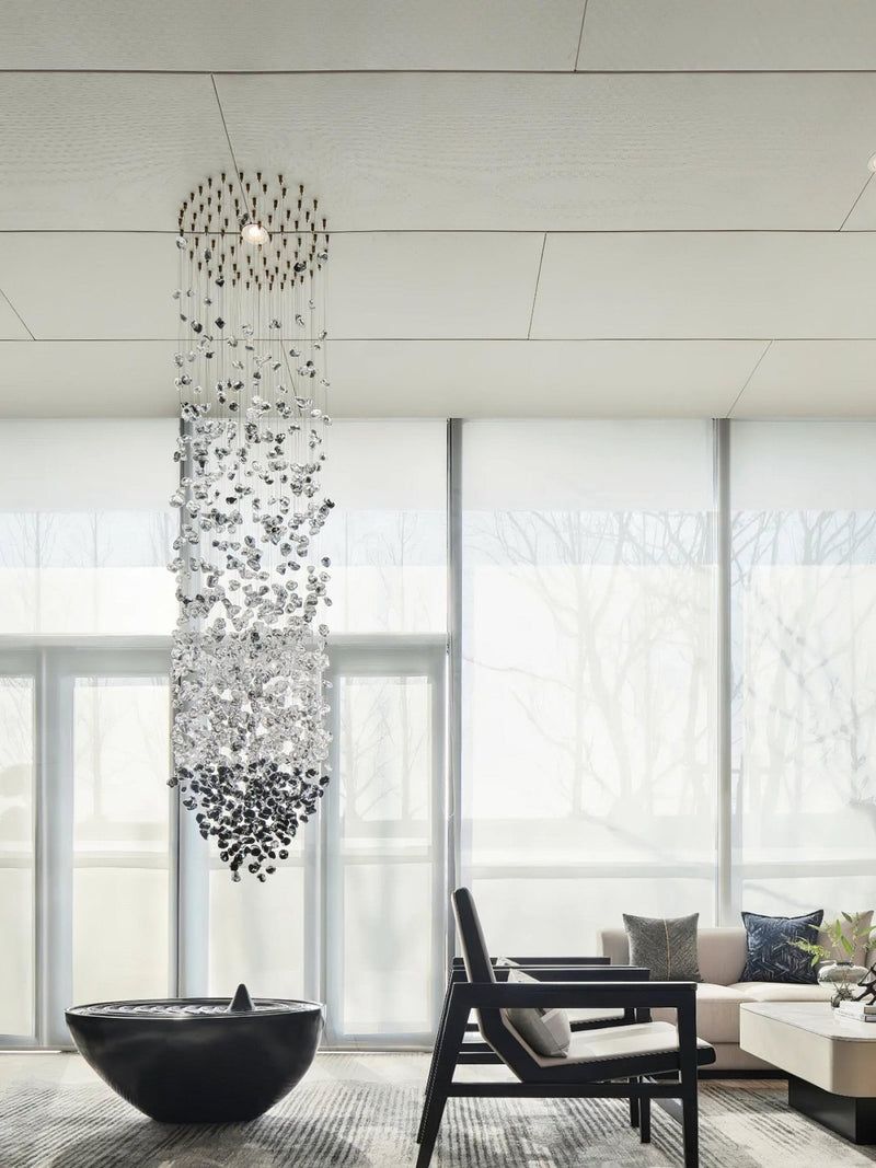 Crystal Stone Chandelier