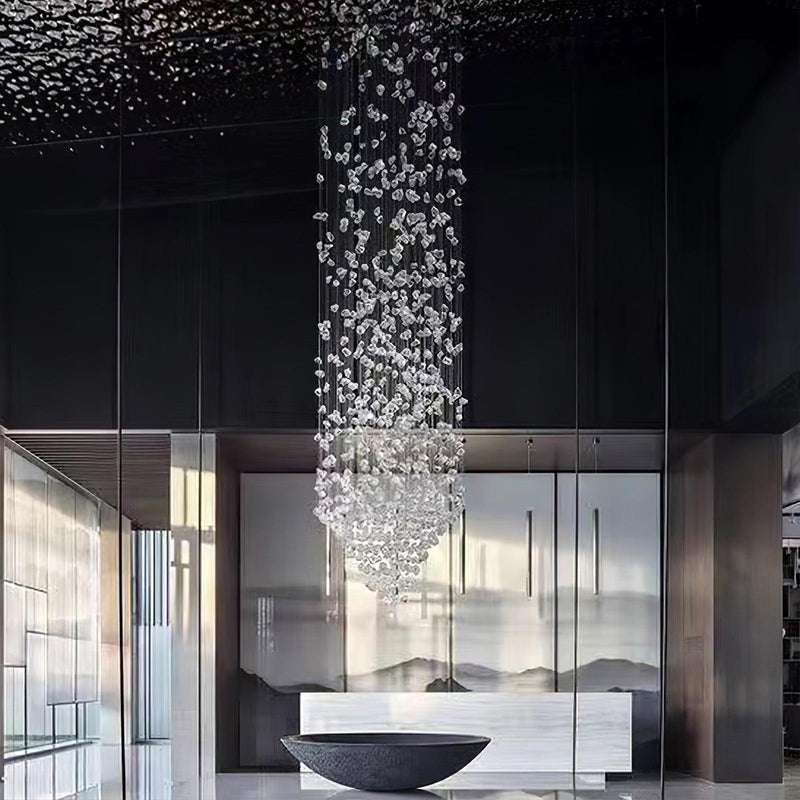 Crystal Stone Chandelier
