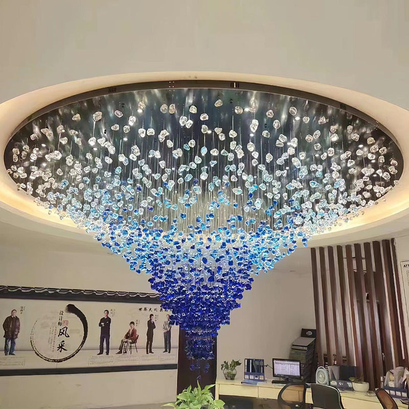 Crystal Stone Chandelier