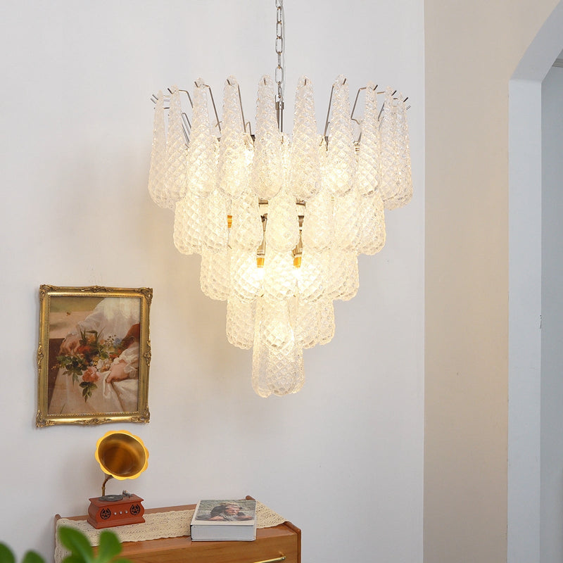 Murano Glass Dewdrop Chandelier