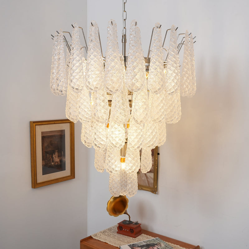 Murano Glass Dewdrop Chandelier