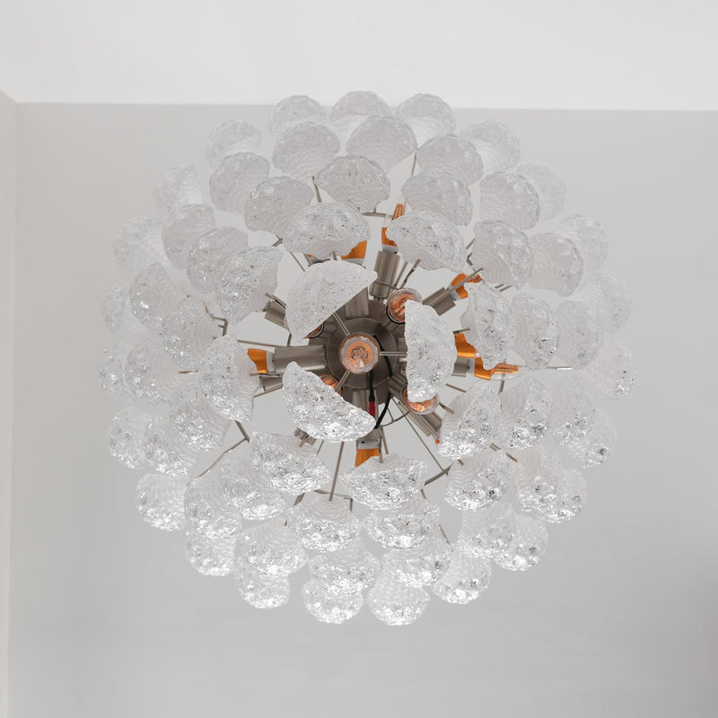 Murano Glass Droplet Chandelier