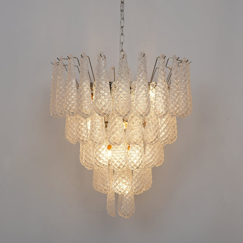 Murano Glass Droplet Chandelier