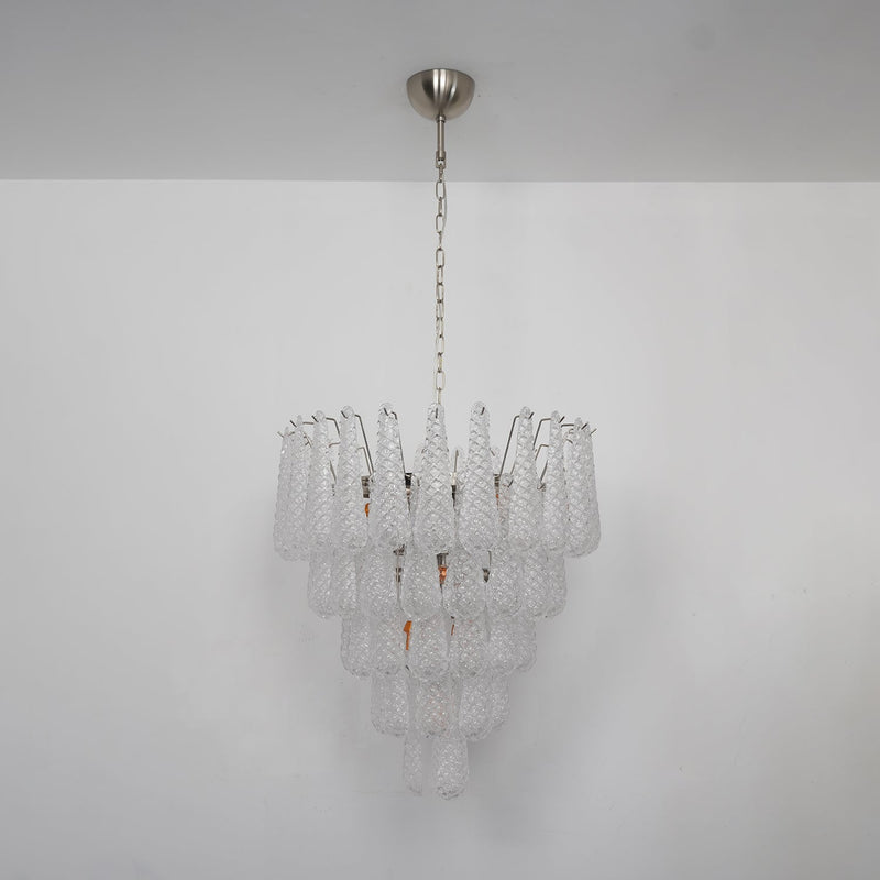 Murano Glass Droplet Chandelier