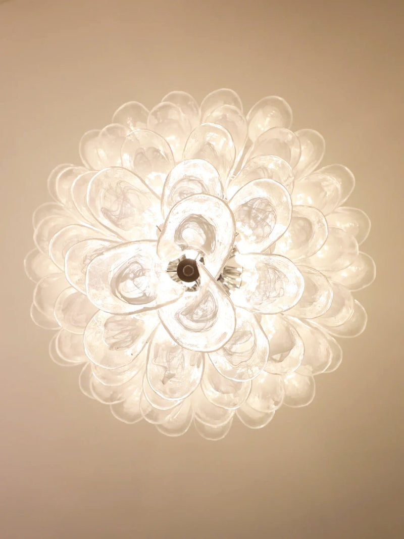 Murano Glass Petals Chandelier