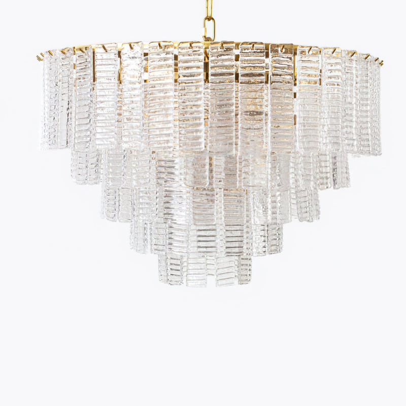 Opalora Pink Murano Chandelier