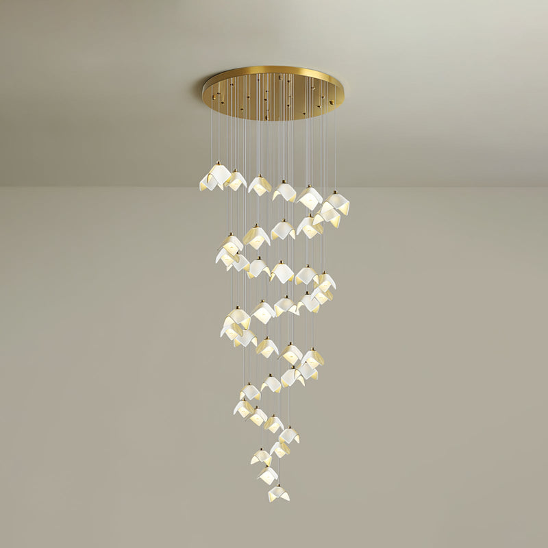 Orlani Cascade Stairs Chandelier