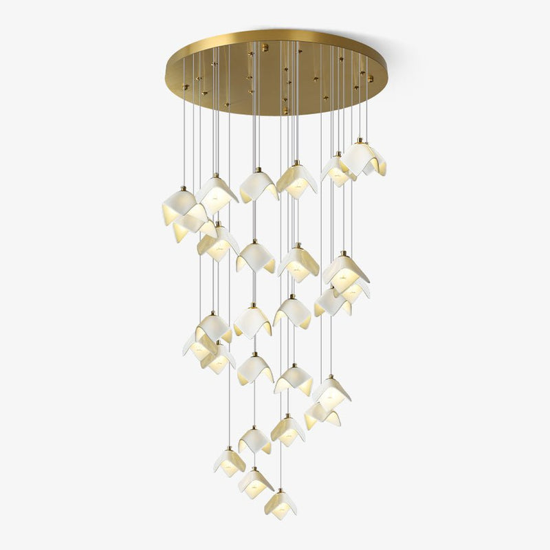 Orlani Cascade Stairs Chandelier