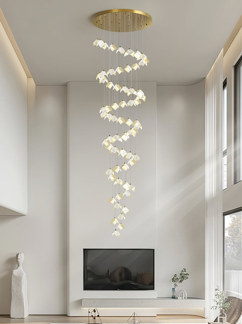 Orlani Cascade Stairs Chandelier