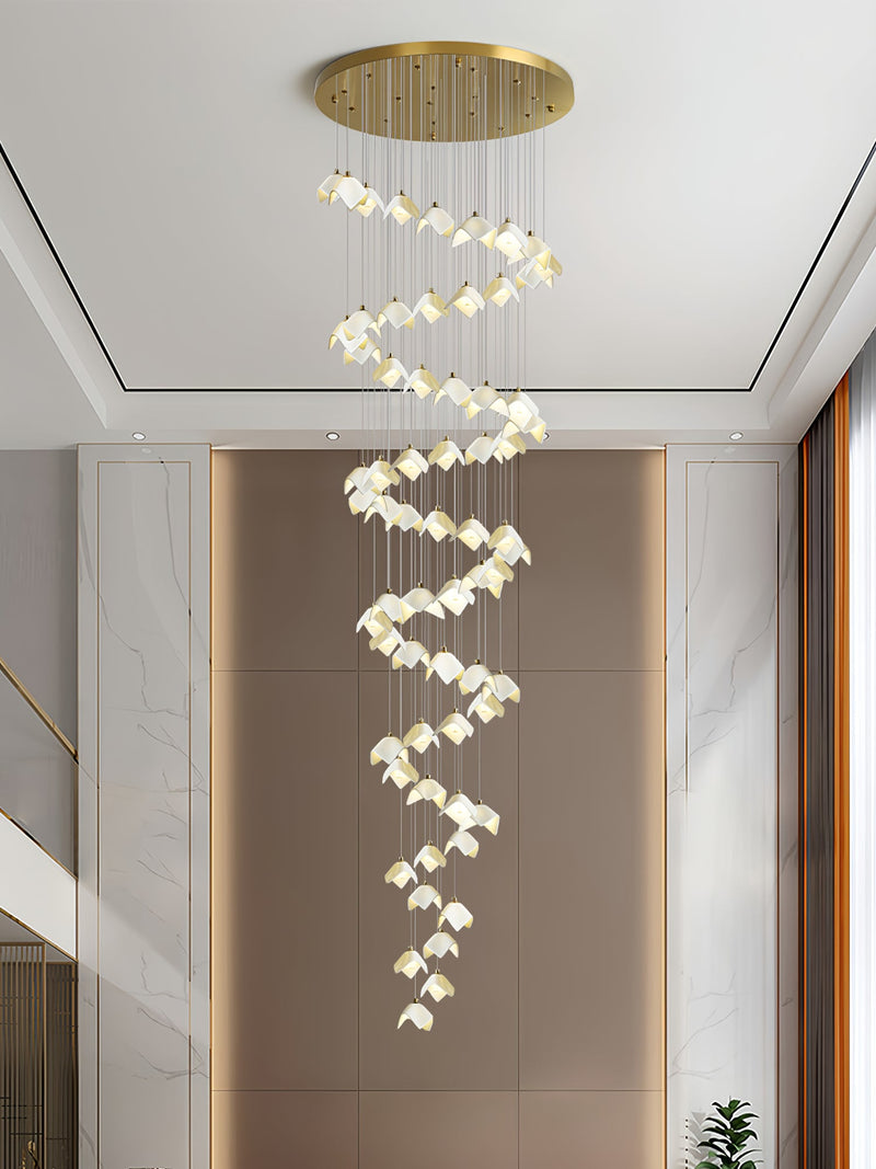 Orlani Cascade Stairs Chandelier