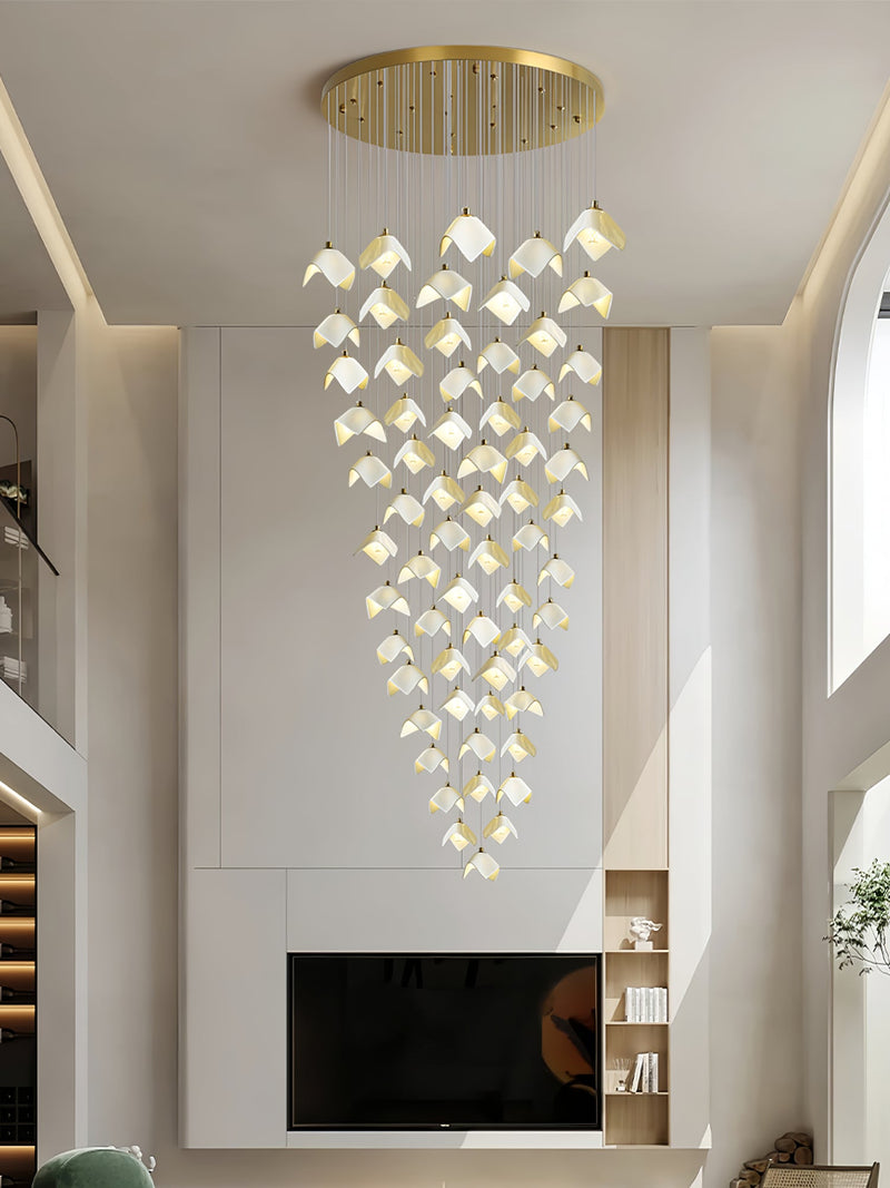 Orlani Cascade Stairs Chandelier