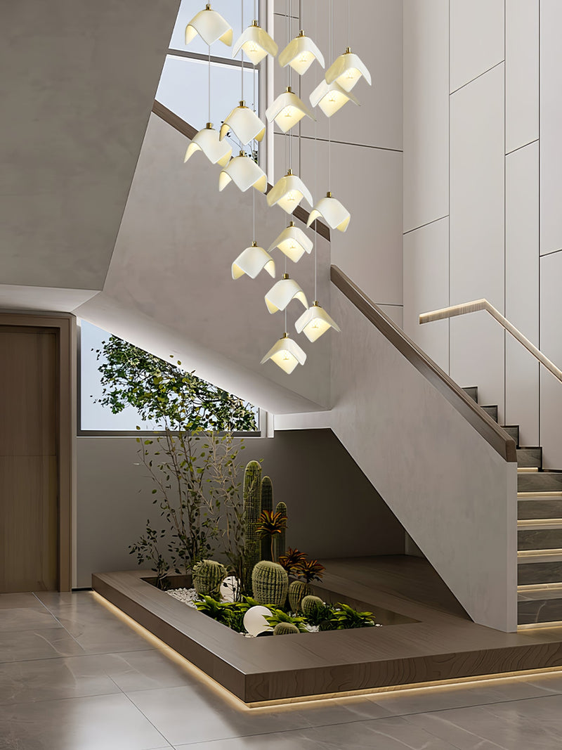 Orlani Cascade Stairs Chandelier