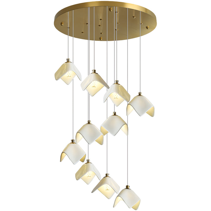 Orlani Cascade Stairs Chandelier