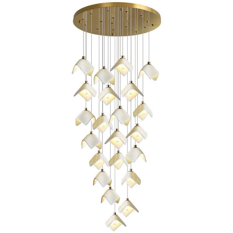 Orlani Cascade Stairs Chandelier