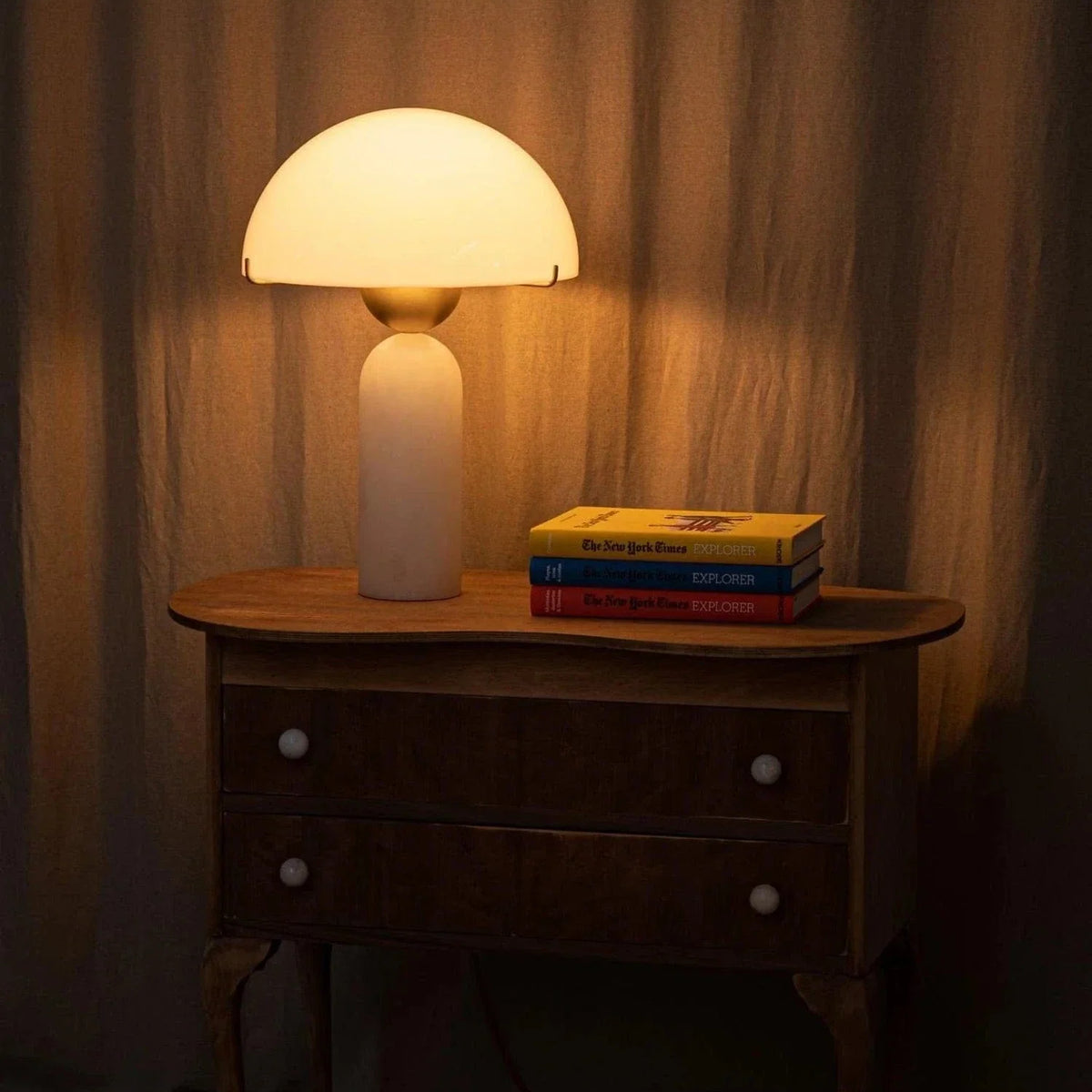 Peono Alabaster Table Lamp - Franing