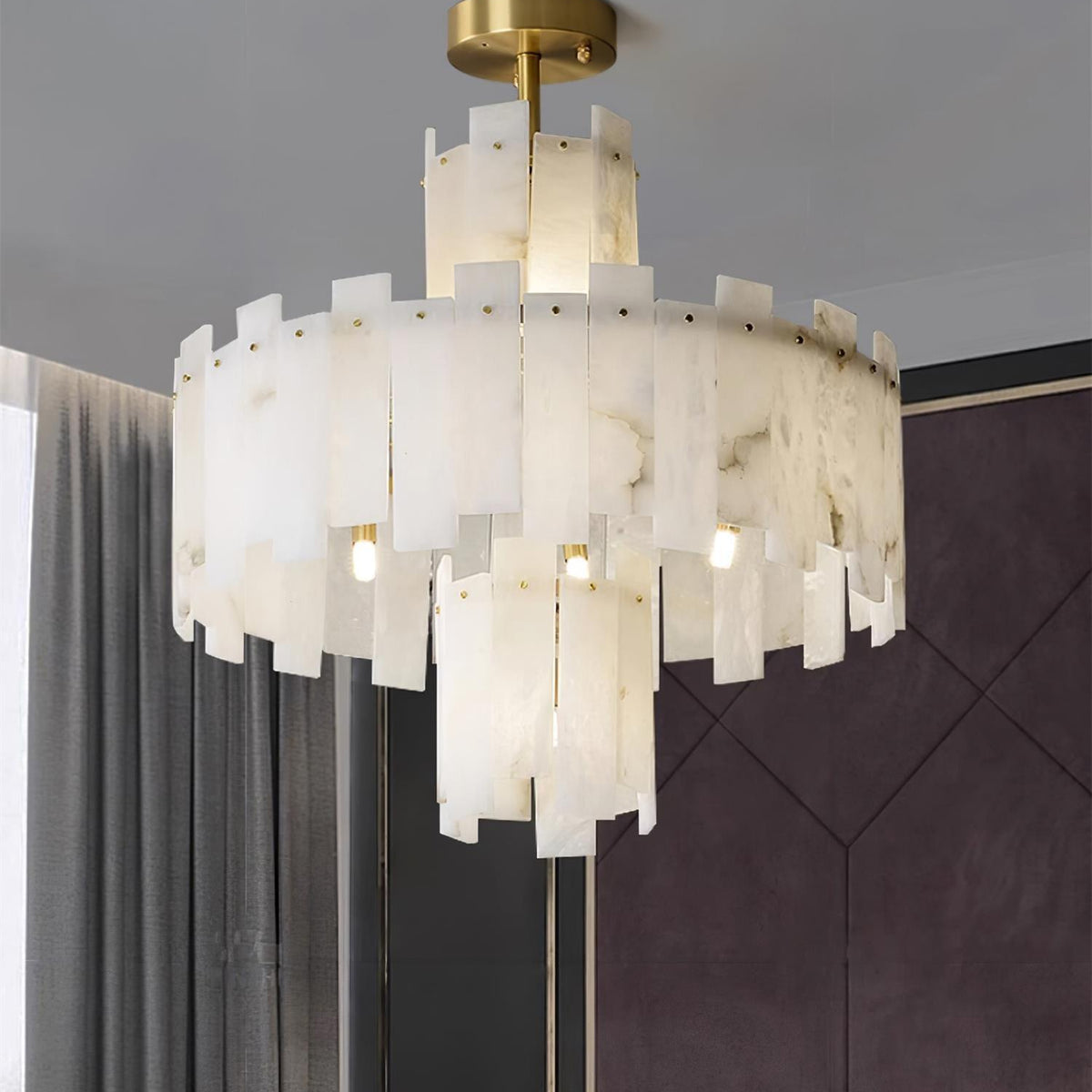 Regina Alabaster Chandelier