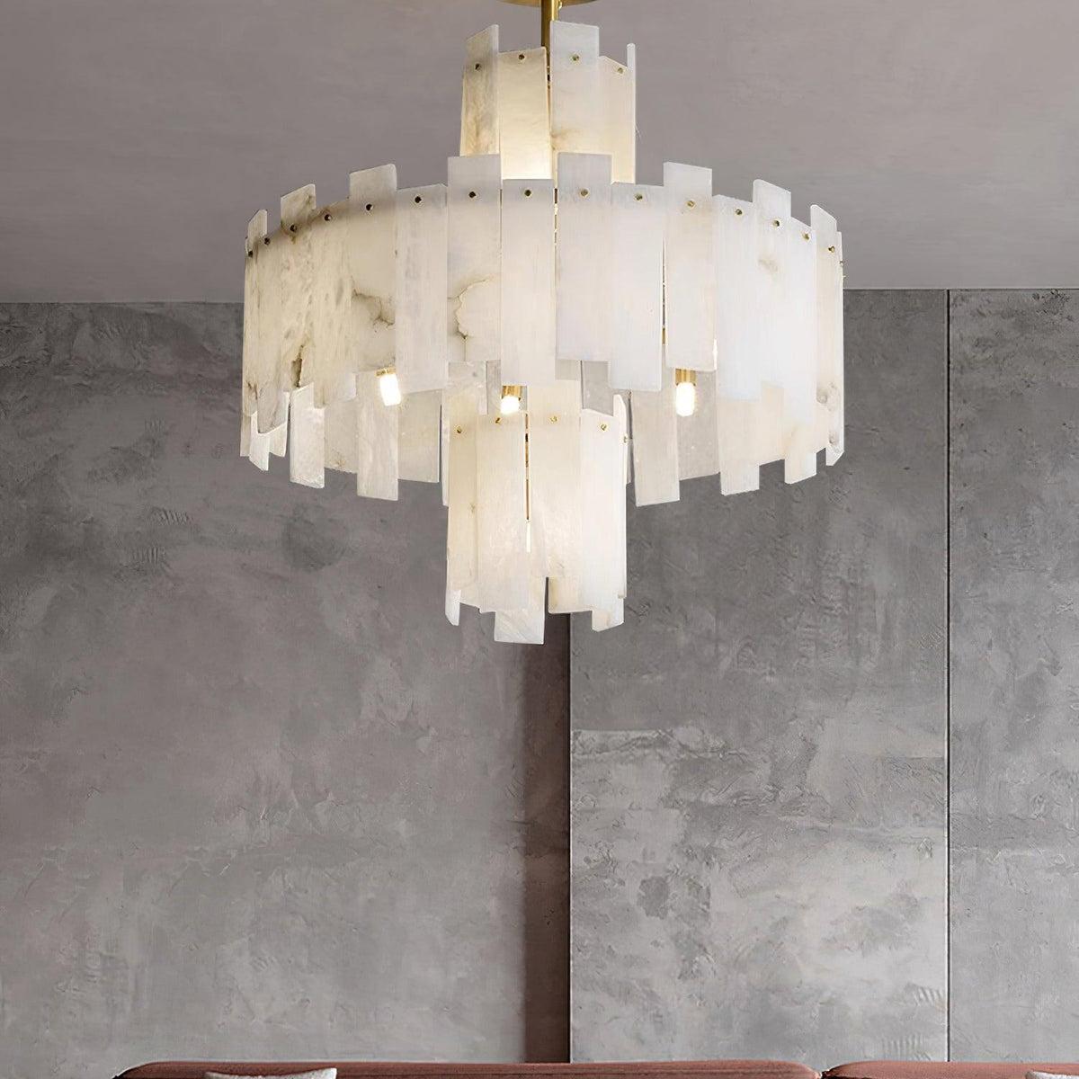 Regina Alabaster Chandelier