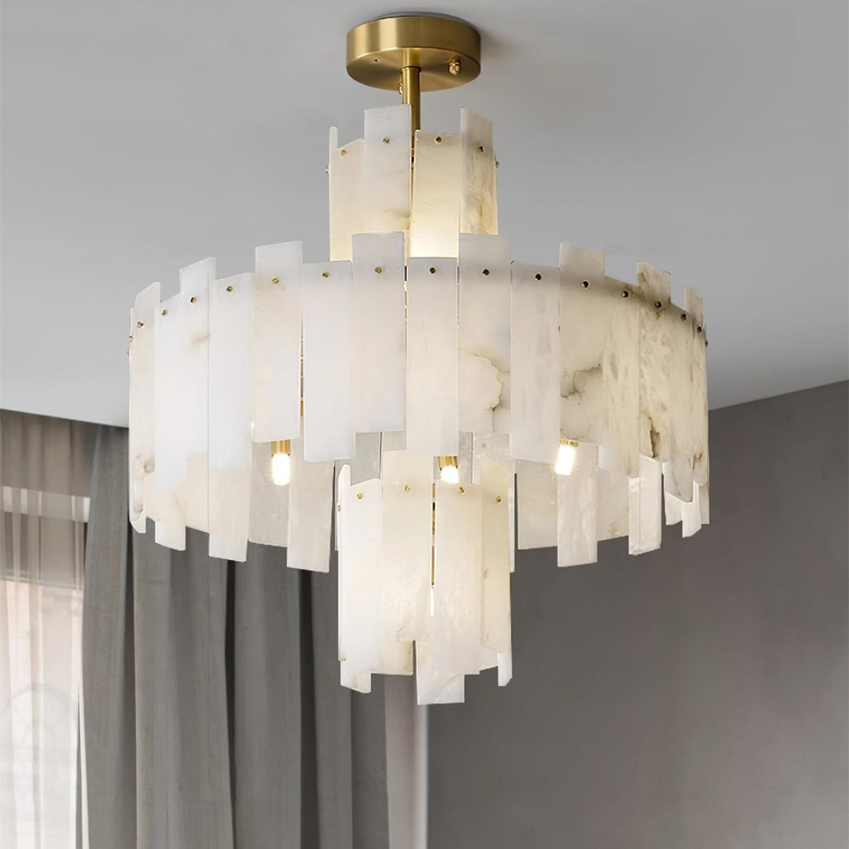 Regina Alabaster Chandelier