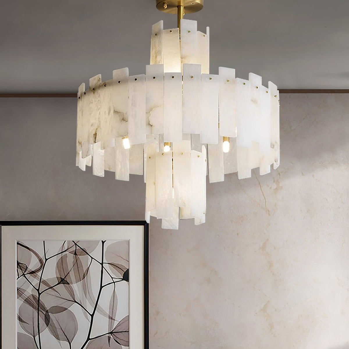 Regina Alabaster Chandelier