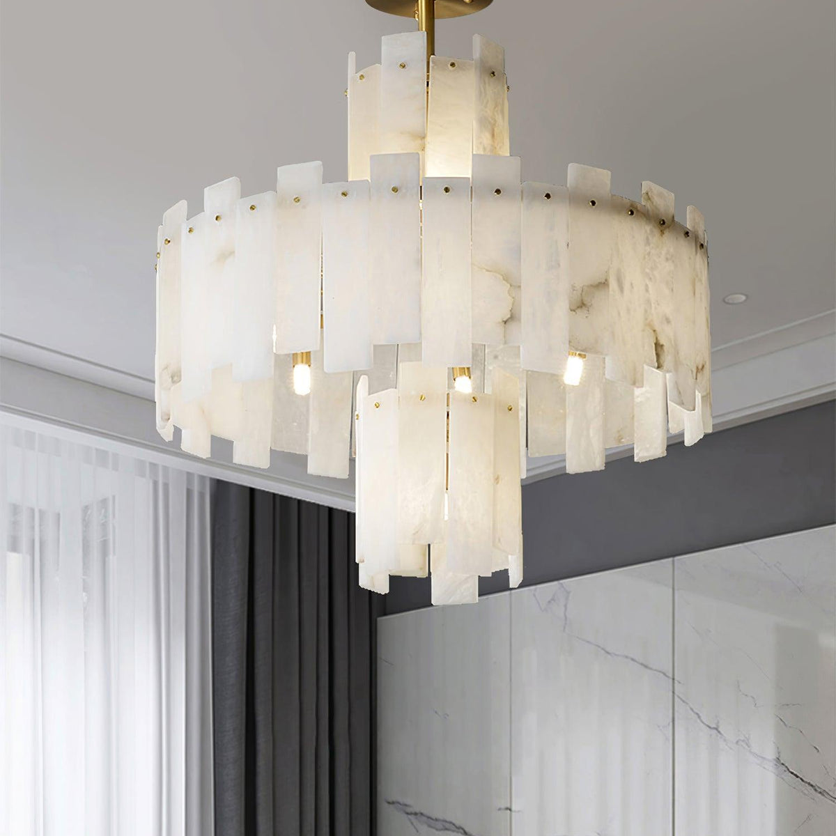Regina Alabaster Chandelier