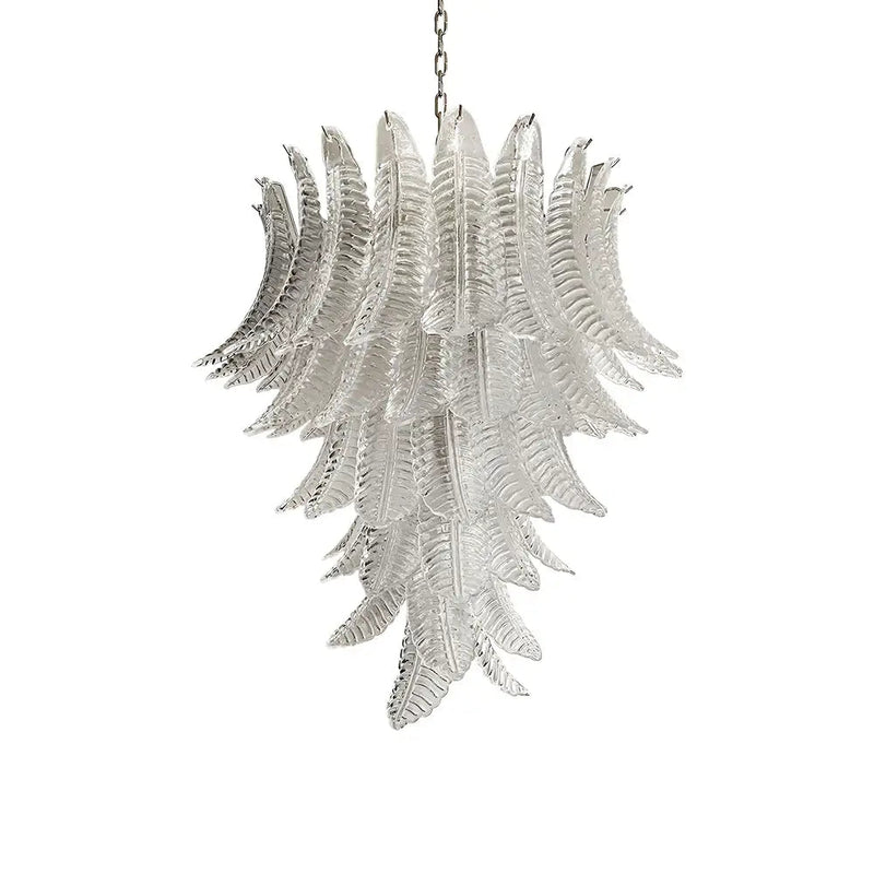 Rosalind Murano Clear Glass Chandelier