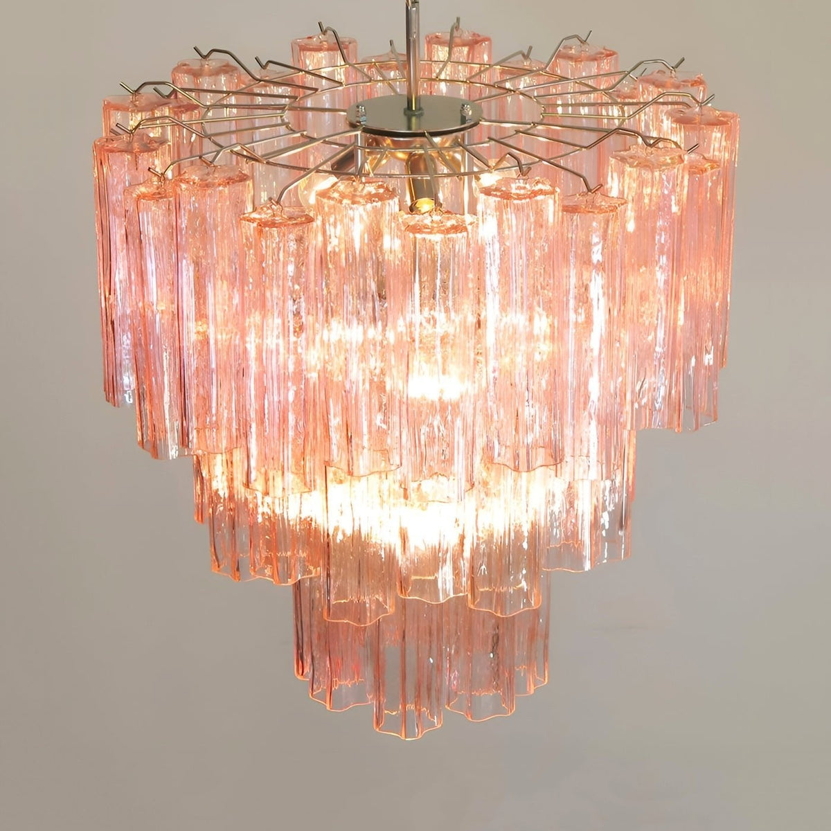 Rose Murano Glass Chandelier