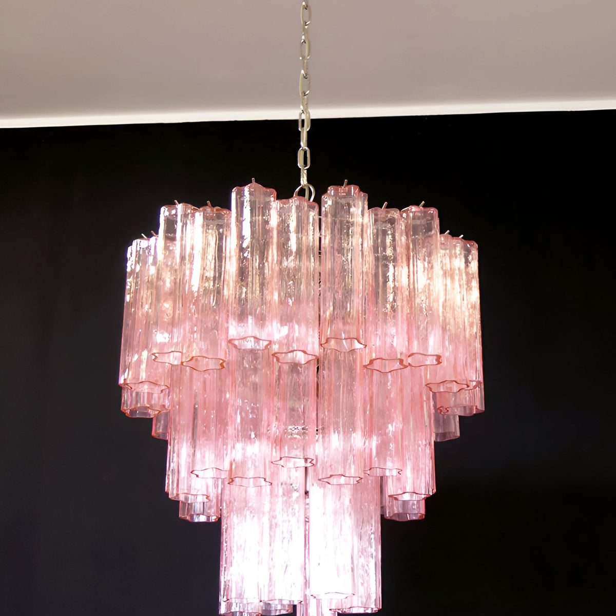 Rose Murano Glass Chandelier