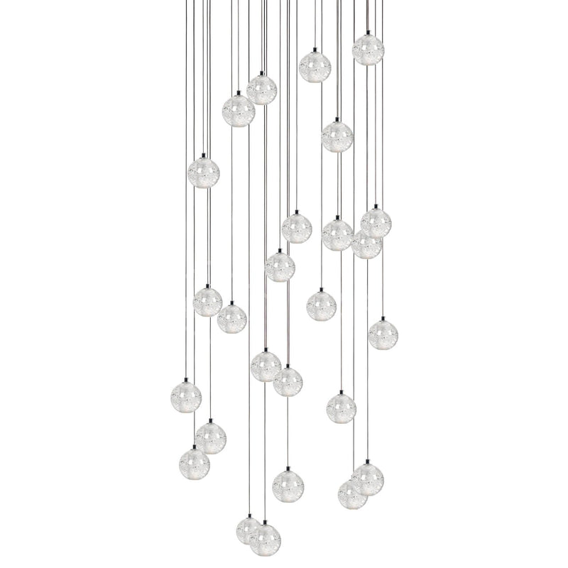 Crystal Bubbles Balls Pendant Lamp