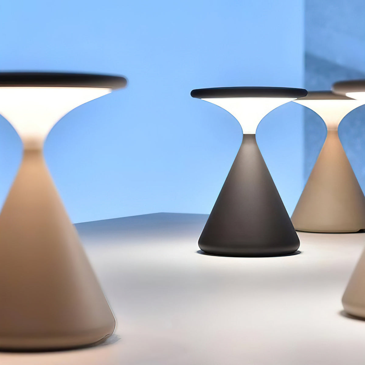 Salt & Pepper Atmosphere Table Lamp Built-in Battery