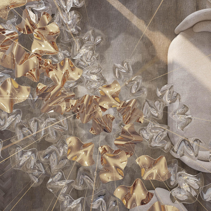 Tidal Art Glass Pendants