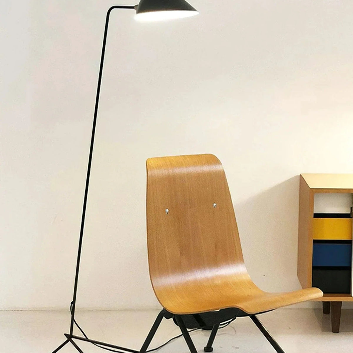 Serge Mouille Floor Lamp - Franing