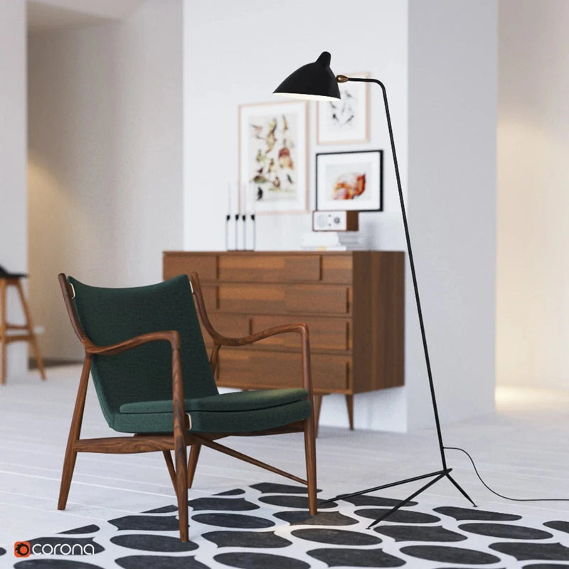 Serge Mouille Floor Lamp - Franing