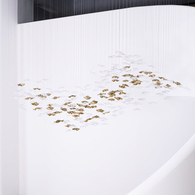 Tidal Art Glass Chandelier