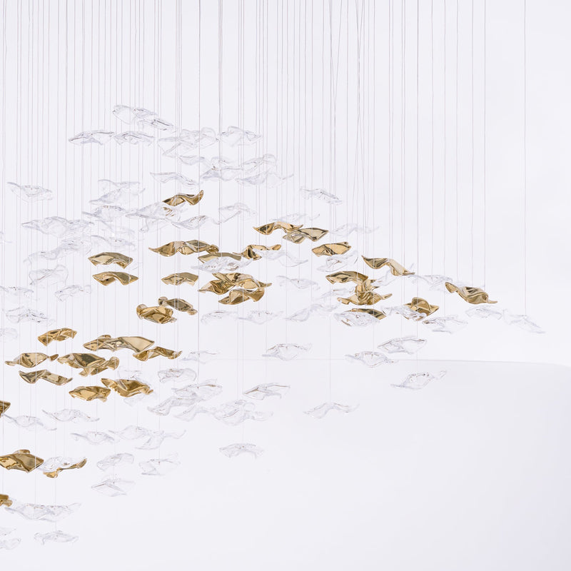 Tidal Art Glass Chandelier