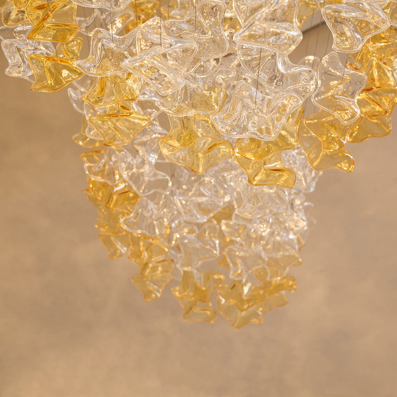 Tidal Art Glass Chandelier