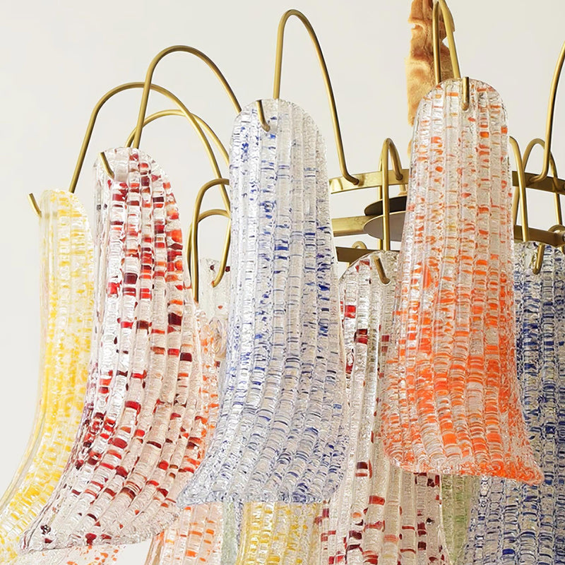 Venini Murano Glass Chandelier