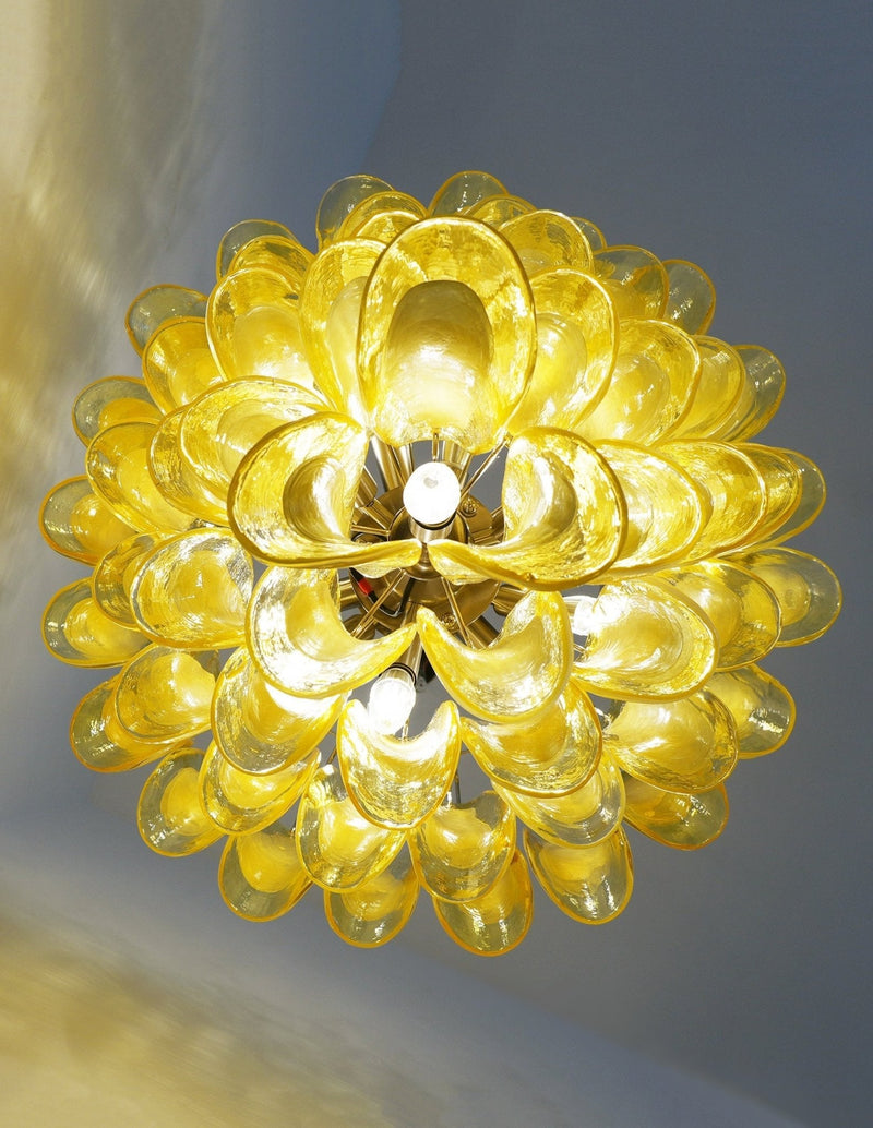 Wave Murano Glass Chandelier