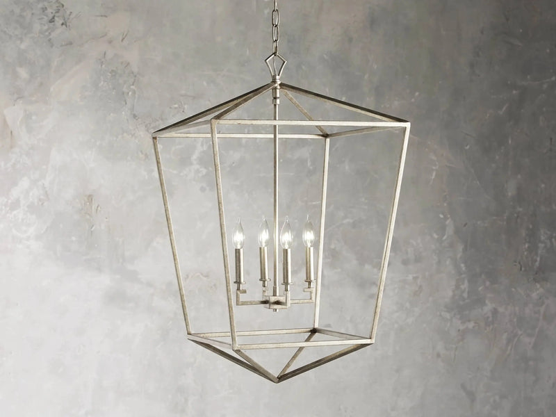 Franing Chandelier,SHOP ALL,metal chandelier,Farmhouse Garnet 33" Chandelier