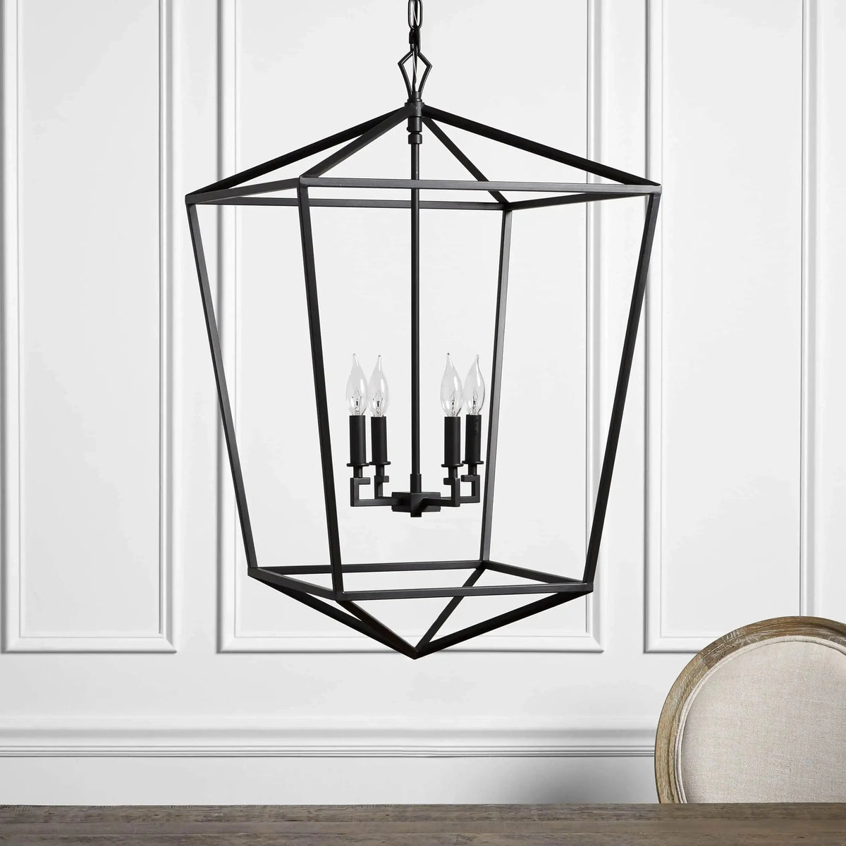 Franing Chandelier,SHOP ALL,metal chandelier,Farmhouse Garnet 33" Chandelier