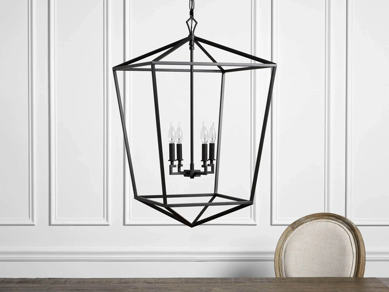 Franing Chandelier,SHOP ALL,metal chandelier,Farmhouse Garnet 33" Chandelier