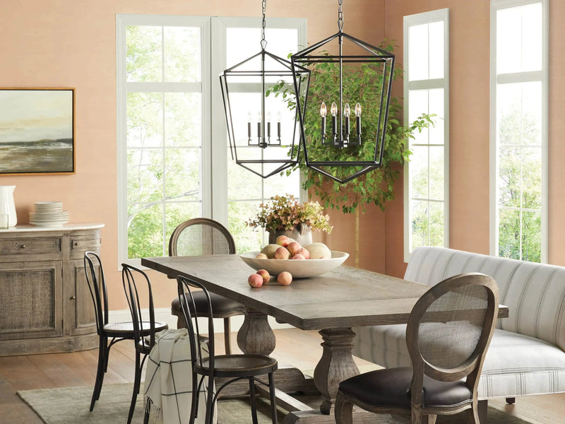 Franing Chandelier,SHOP ALL,metal chandelier,Farmhouse Garnet 33" Chandelier