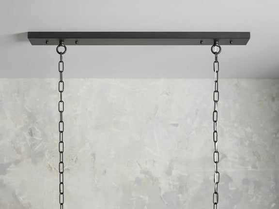Franing Chandelier,SHOP ALL,metal chandelier,Farmhouse Garnet 41" Rectangular Chandelier