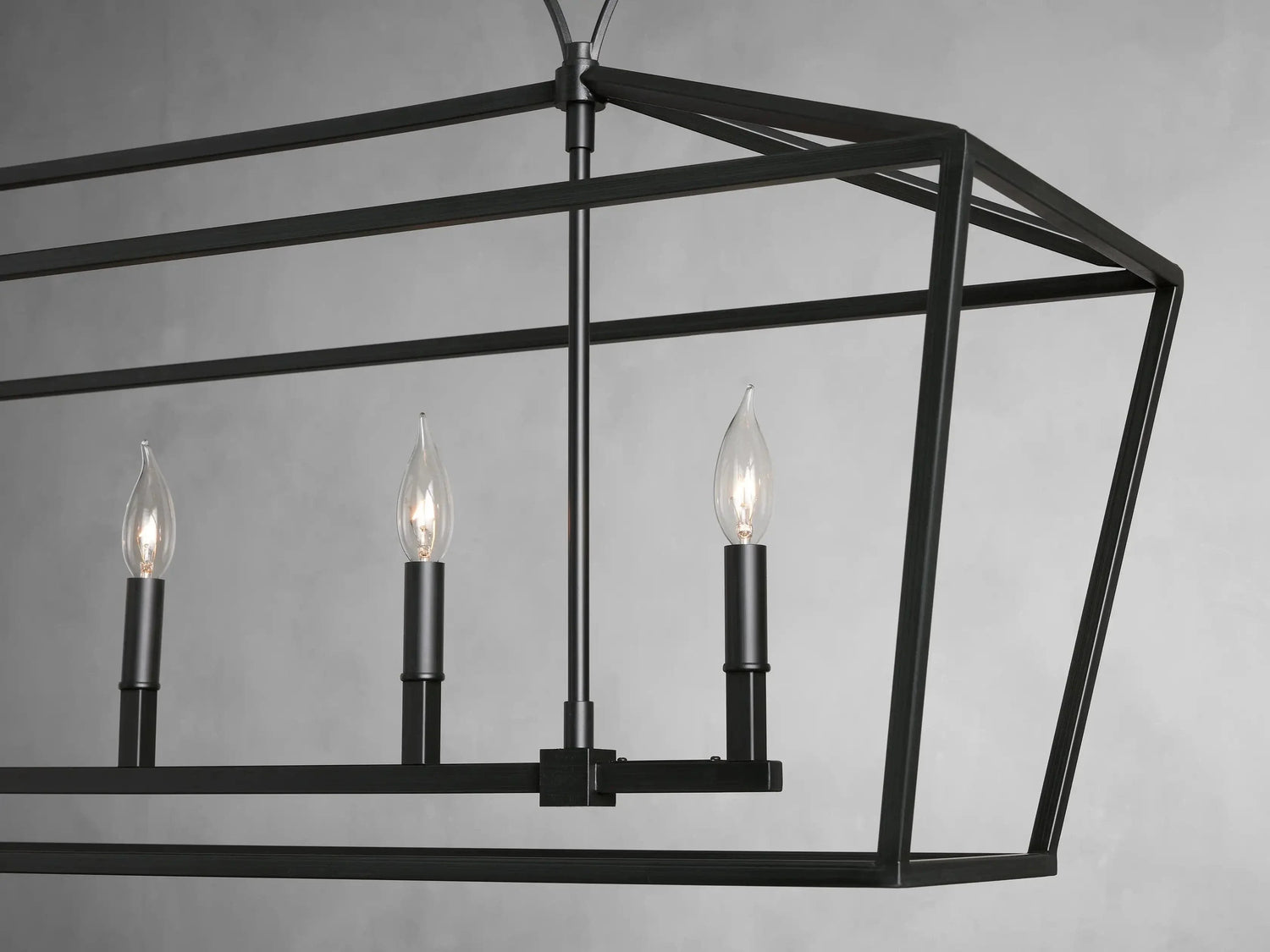 Franing Chandelier,SHOP ALL,metal chandelier,Farmhouse Garnet 54" Rectangular Chandelier