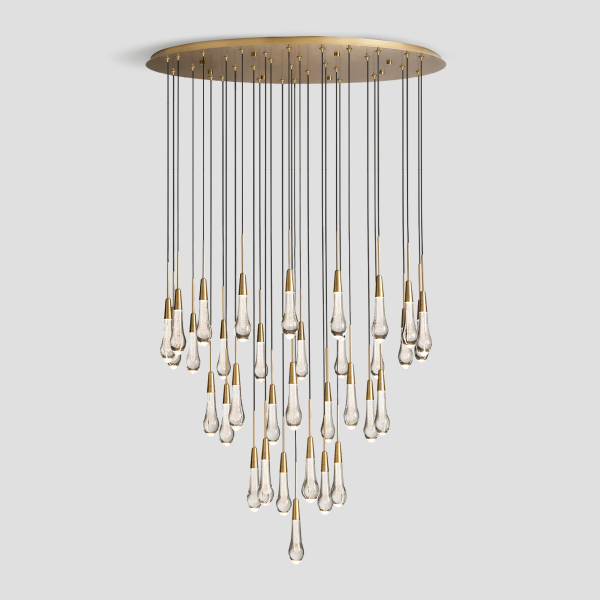 Franing SHOP ALL,crystal chandelier,Ceiling,Island counter/dining room 36'' / BRASS Soltaire Round Chandelier 17'' 24'' 36'' 40'' 58''D