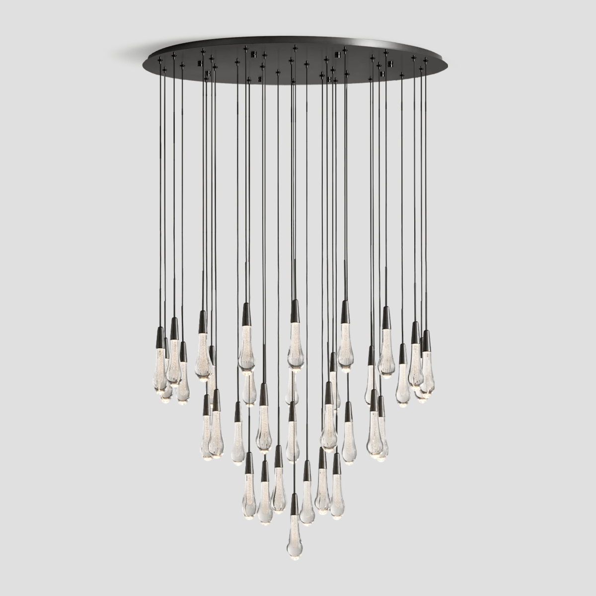 Franing SHOP ALL,crystal chandelier,Ceiling,Island counter/dining room 36'' / BRONZE Soltaire Round Chandelier 17'' 24'' 36'' 40'' 58''D