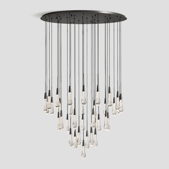 Franing SHOP ALL,crystal chandelier,Ceiling,Island counter/dining room 36'' / BRONZE Soltaire Round Chandelier 17'' 24'' 36'' 40'' 58''D