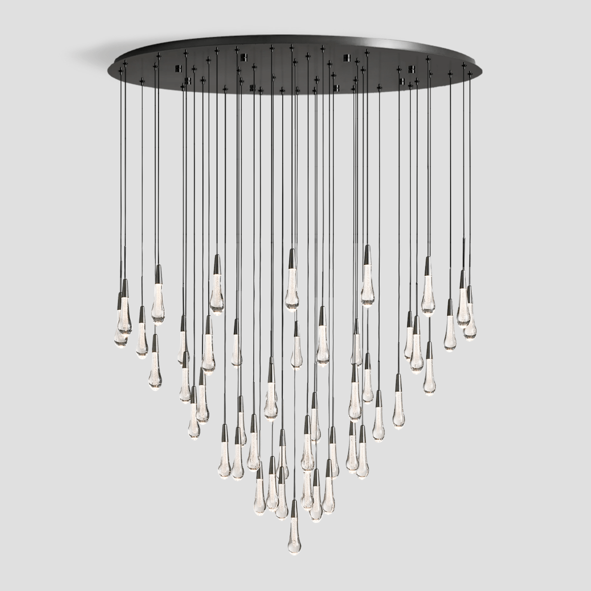 Franing SHOP ALL,crystal chandelier,Ceiling,Island counter/dining room 58'' / BRONZE Soltaire Round Chandelier 17'' 24'' 36'' 40'' 58''D