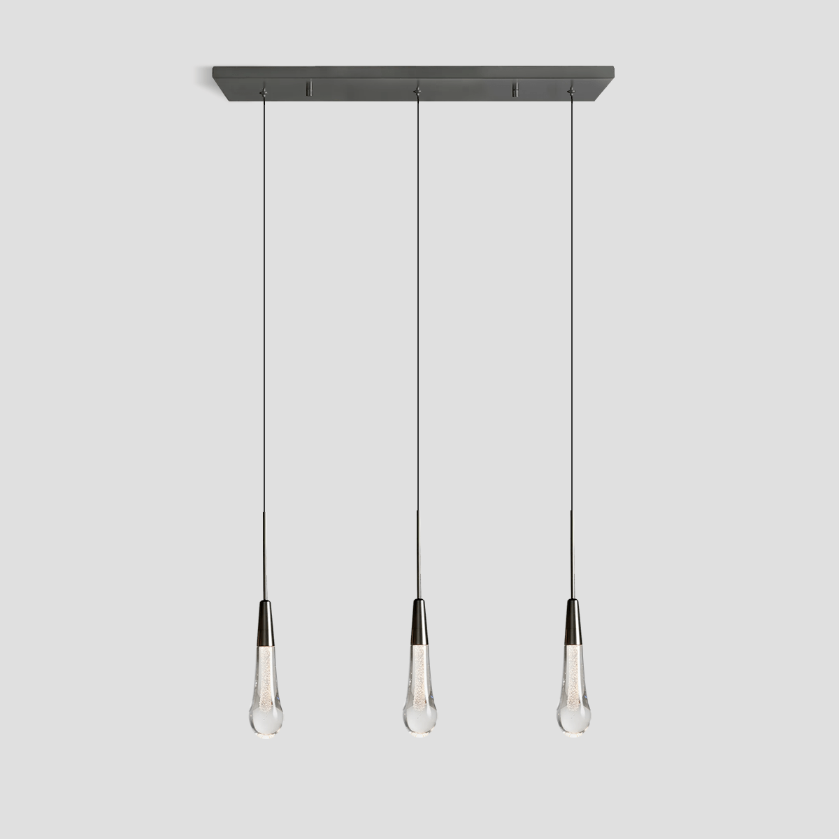 Franing SHOP ALL,crystal chandelier,Ceiling,Island counter/dining room BRONZE / 22'' (3 lights) Soltaire Linear Chandelier 22'' 35''W